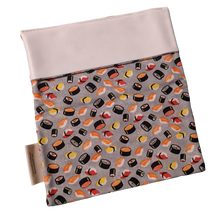 Load image into Gallery viewer, Reusable Snack/Sandwich Bags - Foldover Top