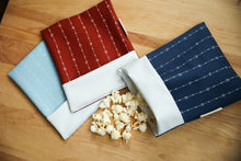 Load image into Gallery viewer, Reusable Snack/Sandwich Bags - Foldover Top