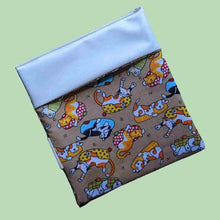 Load image into Gallery viewer, Reusable Snack/Sandwich Bags - Foldover Top