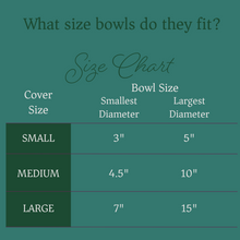 Load image into Gallery viewer, Bowl Covers - Medium - LIMITED EDITION
