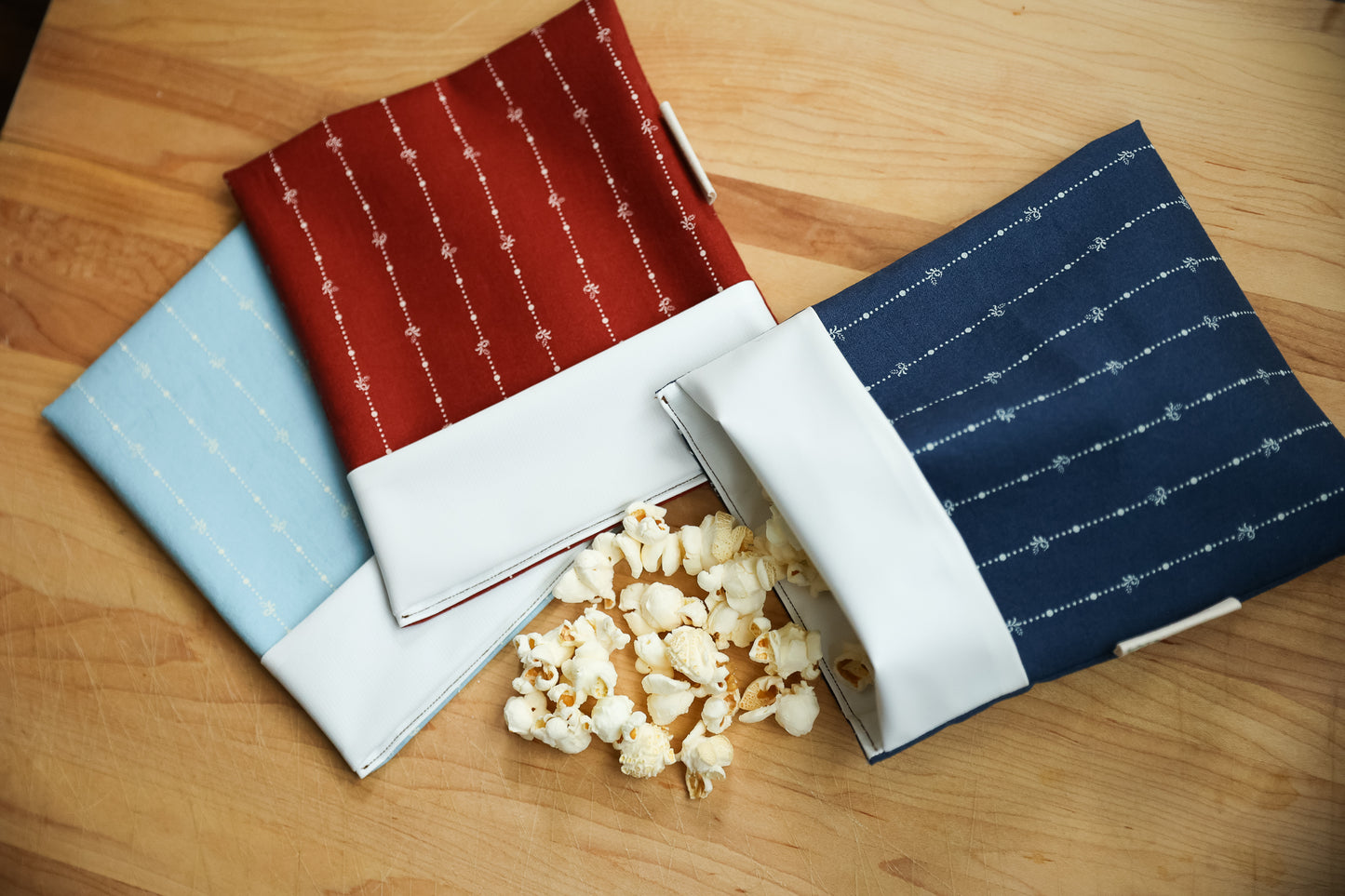 Reusable Snack/Sandwich Bags - Foldover Top